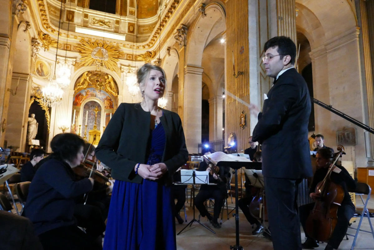 Azerbaijani, French conductors thrill audience in Paris [PHOTO]