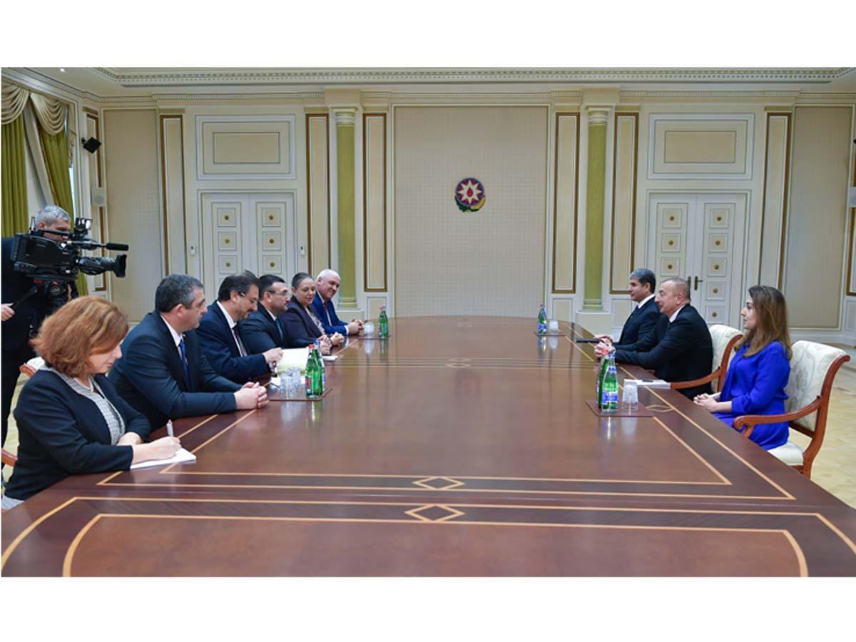 President Ilham Aliyev receives delegation led by Bulgarian interior minister [UPDATE]