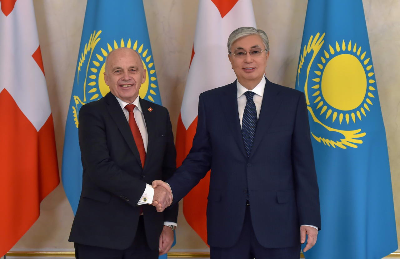 Kazakh leader says Switzerland important partner in Europe [PHOTO]