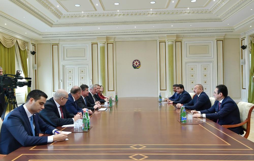 President Aliyev receives delegation led by Slovak Minister of Foreign and European Affairs [UPDATE]