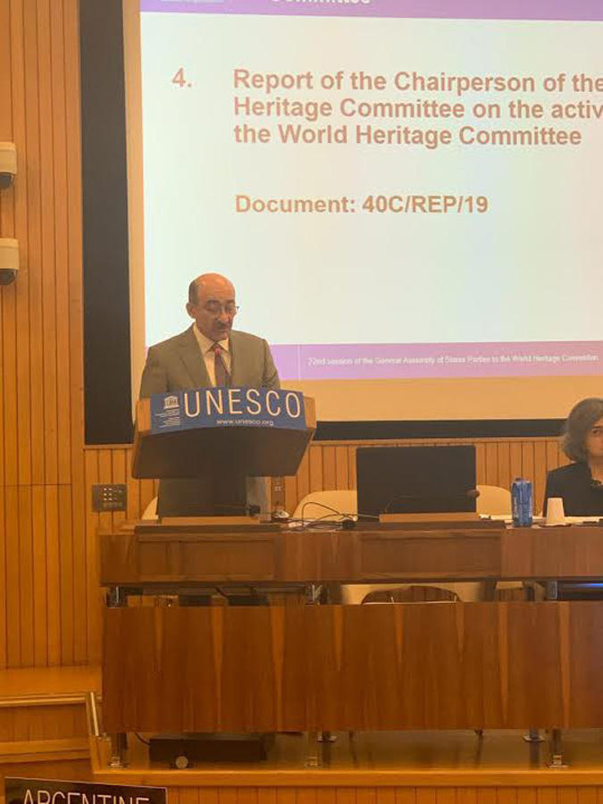 Armenian delegation makes provocation at UNESCO meeting in Paris [PHOTO]