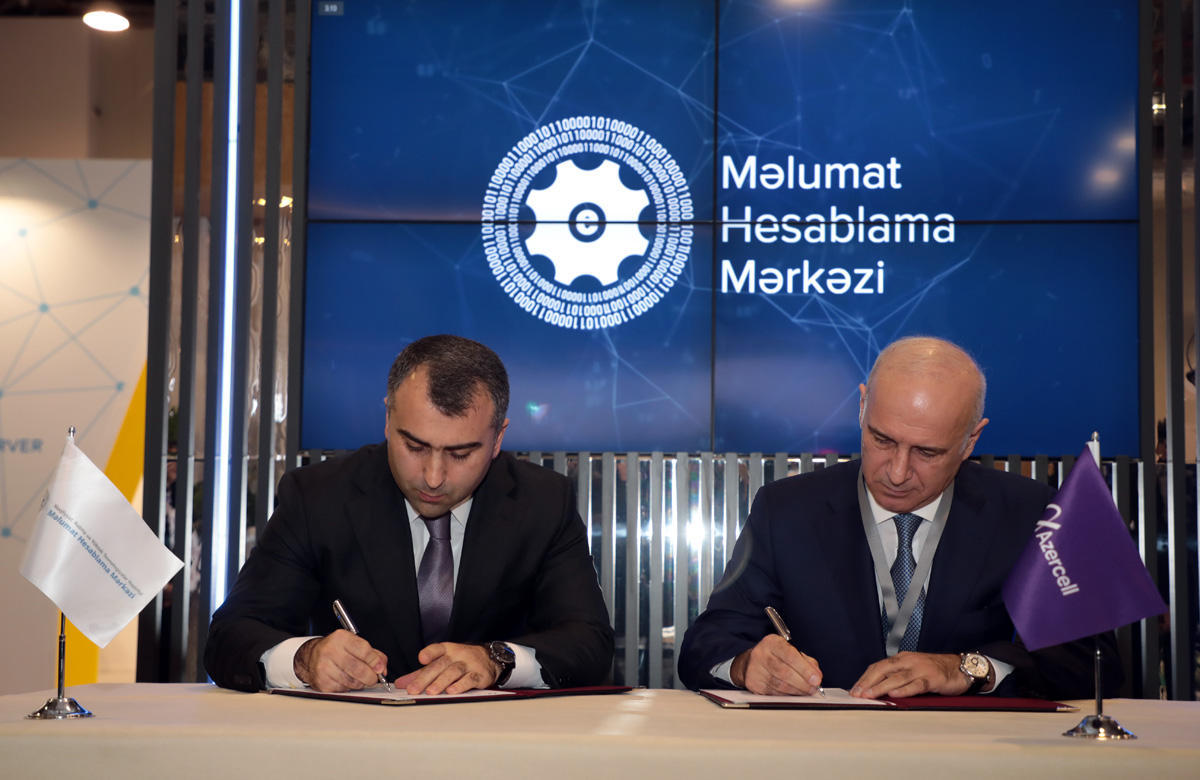 Azercell signs memorandum of understanding during Bakutel [PHOTO]