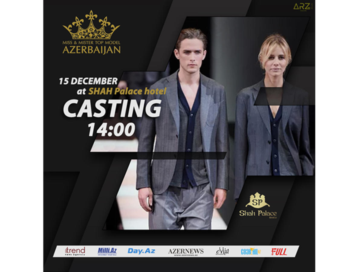 Miss & Mister Top Model Azerbaijan 2020 invites models