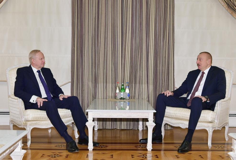 President Ilham Aliyev receives BP Chief Executive Officer [UPDATE]