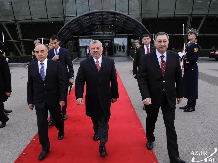 King Abdullah II of Jordan completes official visit to Azerbaijan [PHOTO]