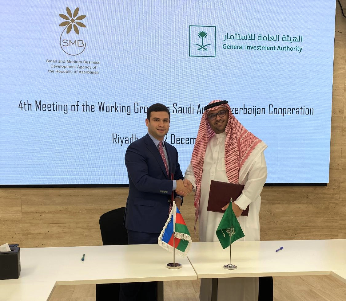 Azerbaijan, Saudi Arabia ink agreement on SMEs