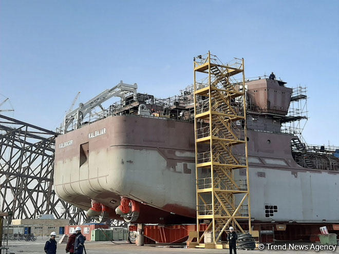 Azerbaijan’s Kalbajar tanker to be commissioned next year [PHOTO]