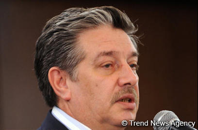 Mikhail Zabelin re-elected as chairman of Azerbaijan’s Russian Community