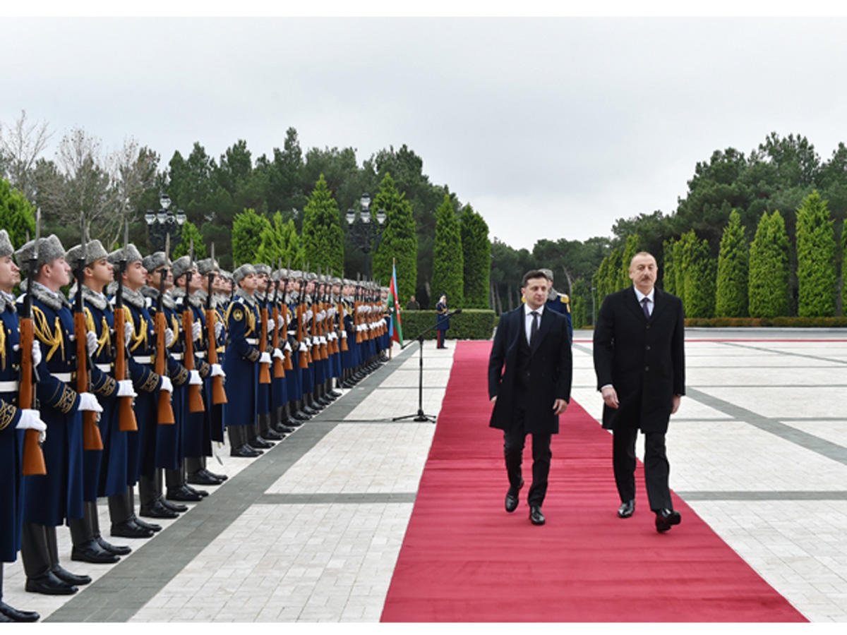 Official welcome ceremony held for President of Ukraine Volodymyr Zelensky [PHOTO]