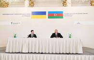 Azerbaijani, Ukrainian presidents attend business forum in Baku <span class="color_red">[UPDATE]</span>