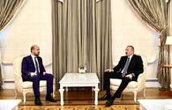 President Ilham Aliyev receives president of World Ethnosport Confederation <span class="color_red">[UPDATE]</span>