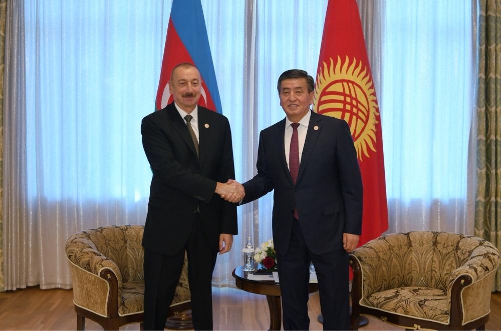 Kyrgyz president congratulates President Ilham Aliyev