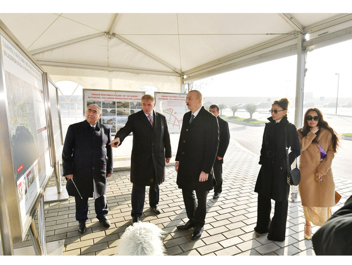 Ilham Aliyev attends opening of Central Boulevard Street in Baku White City [UPDATE]