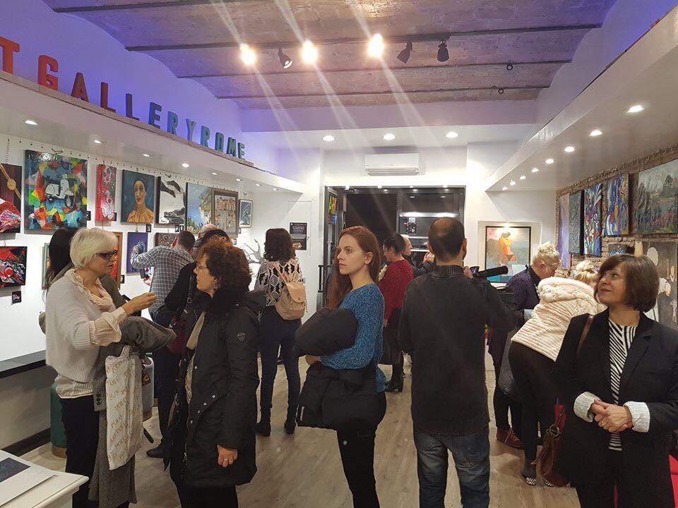 National artists display their art pieces in Italy [PHOTO]