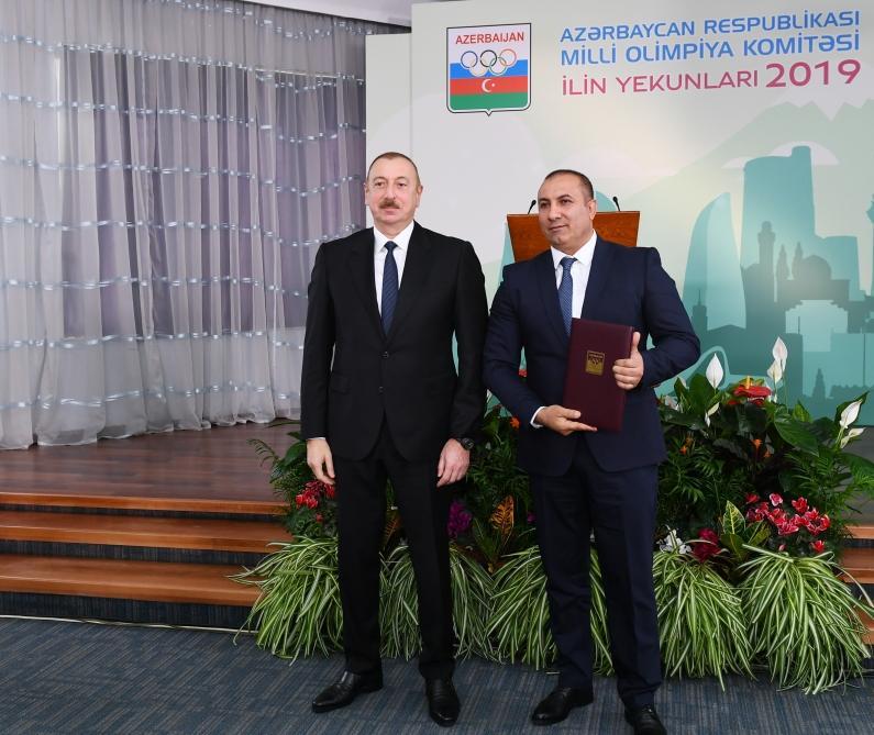 President Ilham Aliyev attends ceremony dedicated to 2019 sporting results [UPDATE] - Gallery Image