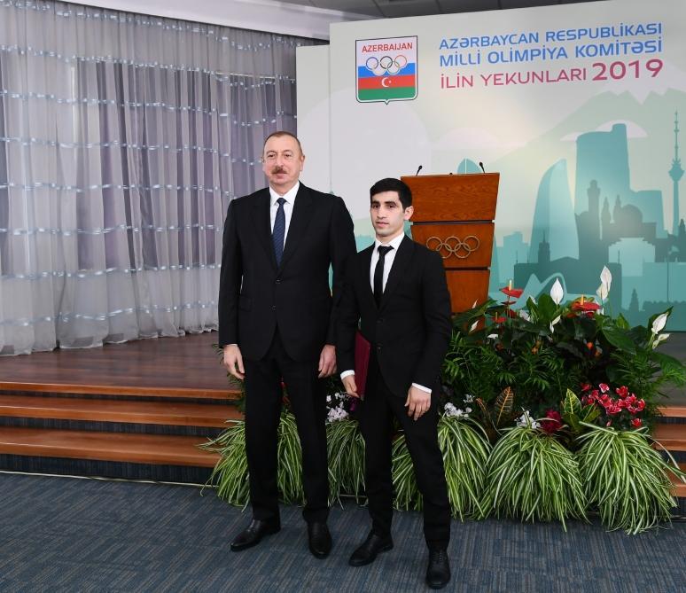 President Ilham Aliyev attends ceremony dedicated to 2019 sporting results [UPDATE] - Gallery Image