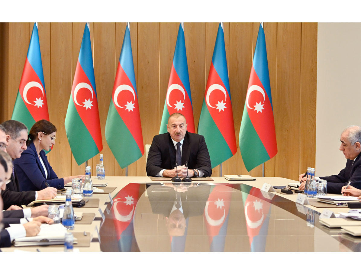 President Ilham Aliyev chairs meeting on results of 2019 [UPDATE]