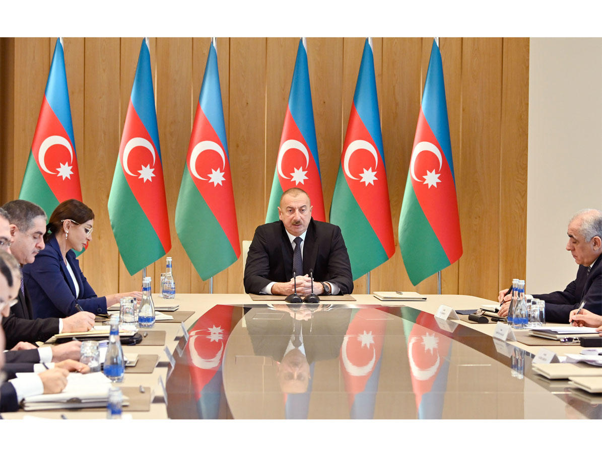 President Ilham Aliyev chairs meeting on results of 2019 [UPDATE]