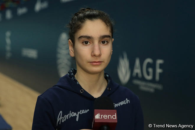 Azerbaijan's gymnast Seljan Mahmudova to channel all energy at upcoming World Cup