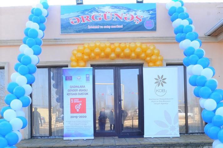Business projects for IDP women launched in Azerbaijan's Fuzuli district [PHOTO]