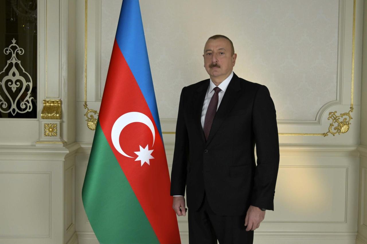 Azerbaijani president expresses condolences to chairman of People's Republic of China