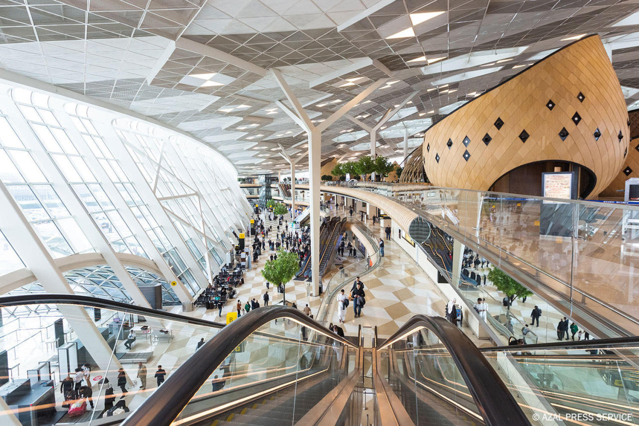 Heydar Aliyev International Airport meets high international standards of aviation security