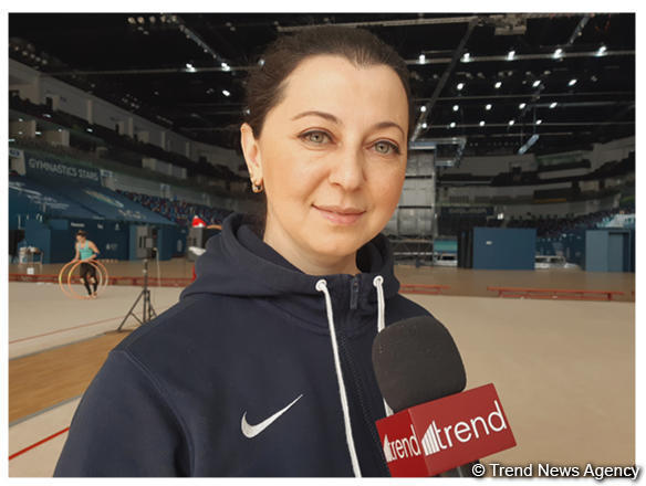 Azerbaijan Gymnastics Federation creates best conditions for training - Eliso Bedoshvili