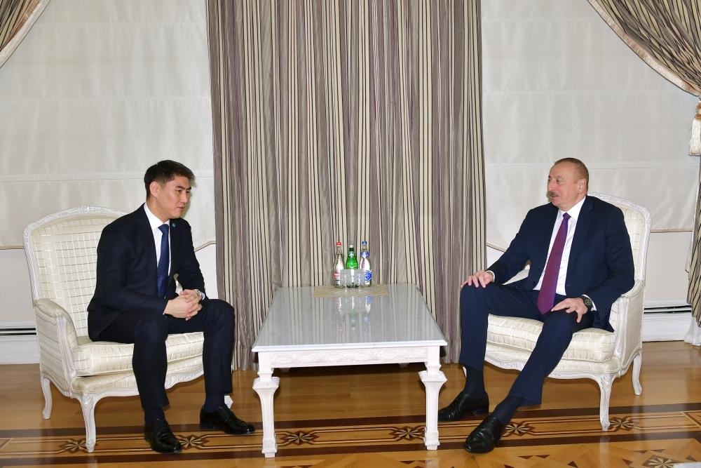 President Ilham Aliyev receives Kyrgyz Foreign Minister [UPDATE]