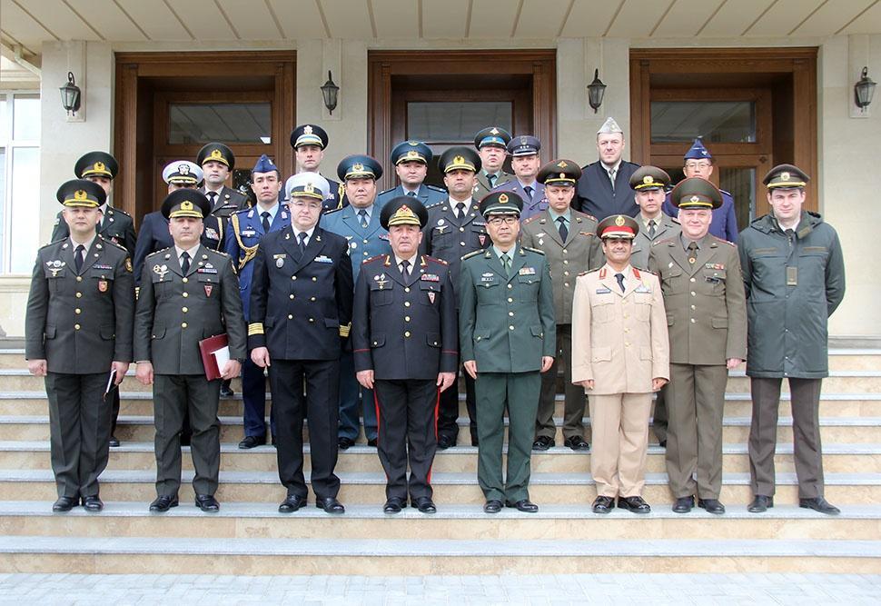 Military attaches of foreign countries in Azerbaijan visit Military Lyceum named after Jamshid Nakhchivanski [PHOTO]