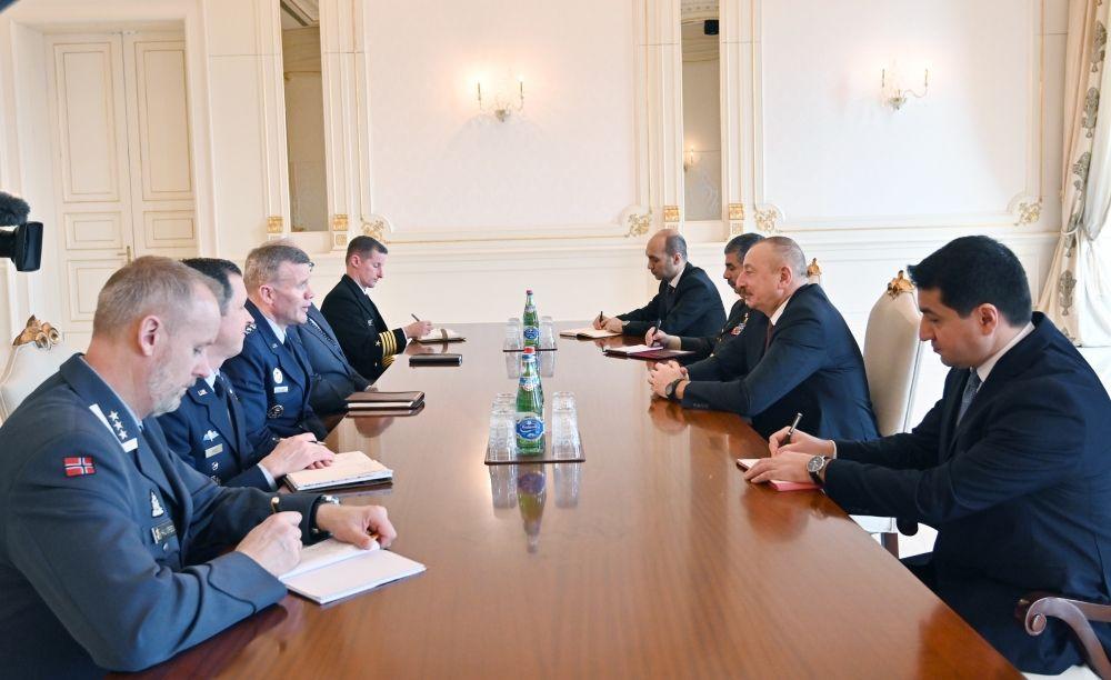 President Ilham Aliyev receives delegation led by NATO Supreme Allied Commander Europe [PHOTO]