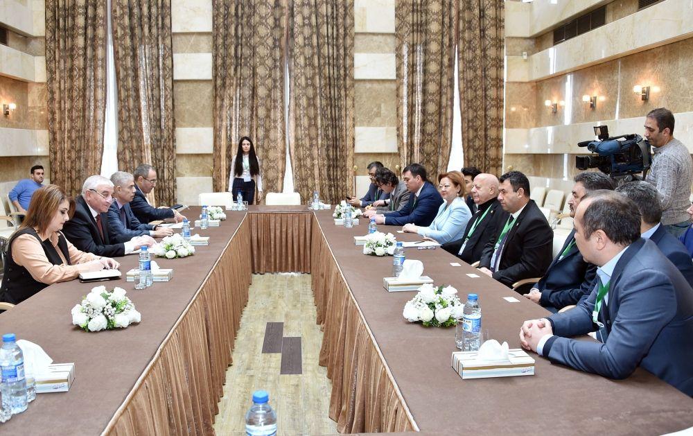 Azerbaijani CEC chairman meets with TurkPA International Observation Mission’s members