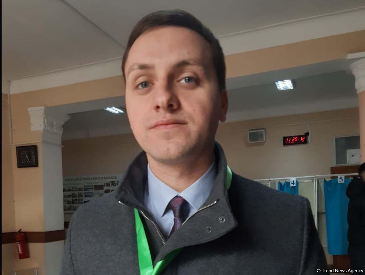 Ukrainian observer talks high voter turnout in Azerbaijani parliamentary elections POLITICS