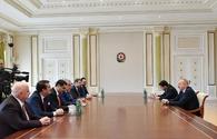 President Aliyev receives delegation led by head of Turkey-Azerbaijan interparliamentary friendship group <span class="color_red">[UPDATE]</span>