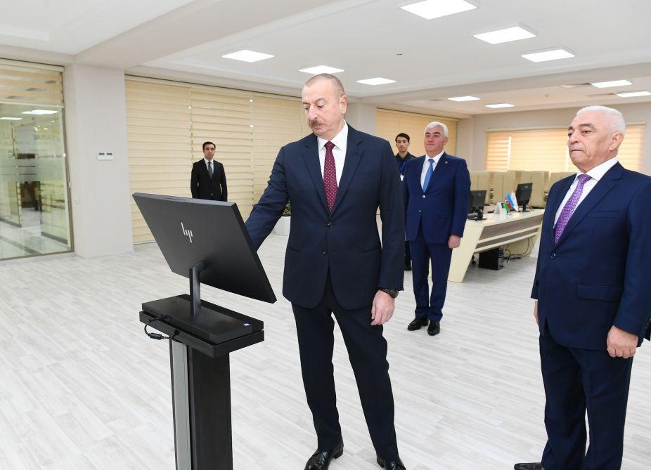 Azerbaijani president attends opening of Dubandi power sub-station [UPDATE]