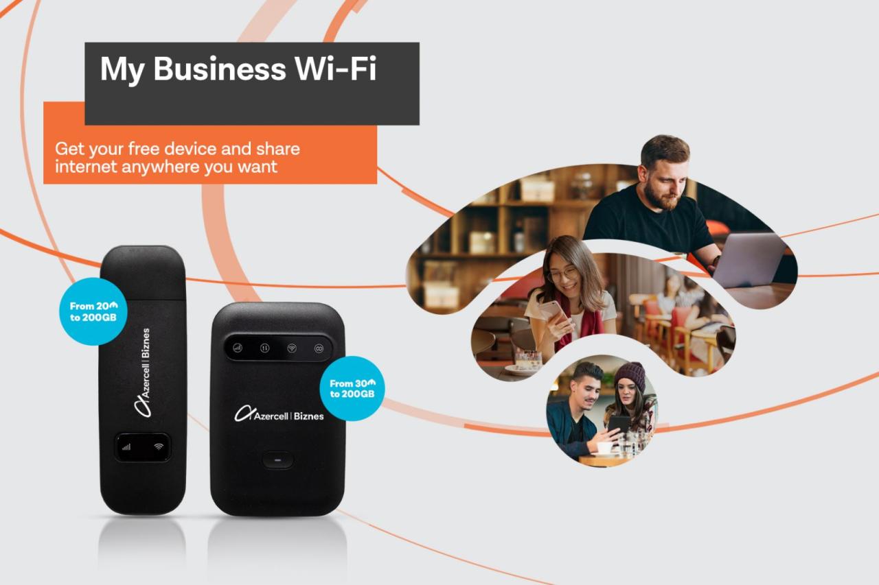 Keep your business better connected with “My Business Wi-Fi” offerings from Azercell!