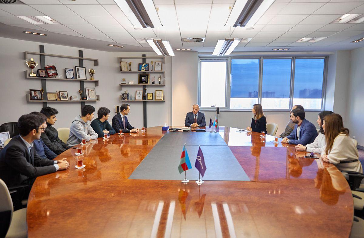 Azercell meets with Olympiad winners [PHOTO]