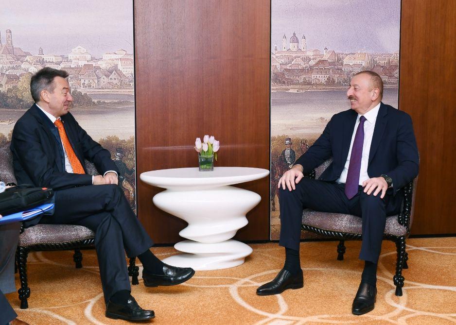 Azerbaijani president meets with president of International Committee of Red Cross [UPDATE]