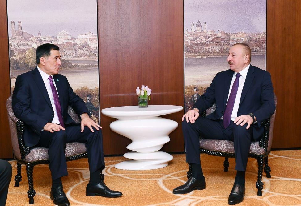 President Aliyev meets Secretary General of Shanghai Cooperation Organization in Munich [UPDATE]