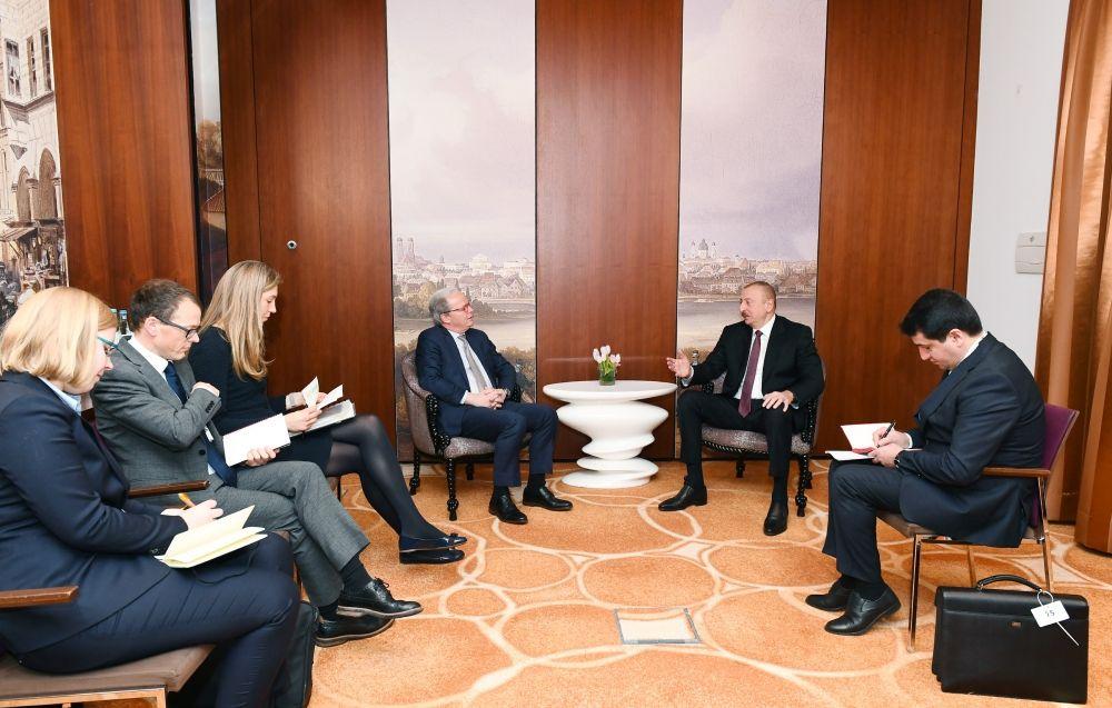 President Ilham Aliyev meets World Bank Managing Director in Munich [UPDATE]