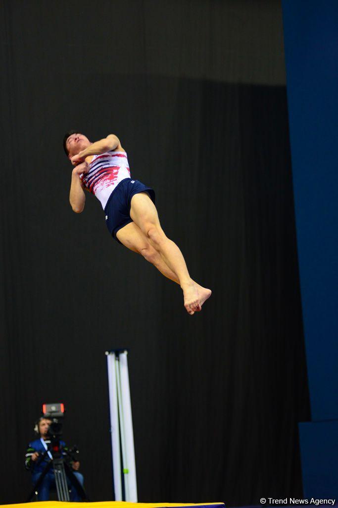 FIG World Cup in Trampoline Gymnastics & Tumbling continues at National Gymnastics Arena in Baku