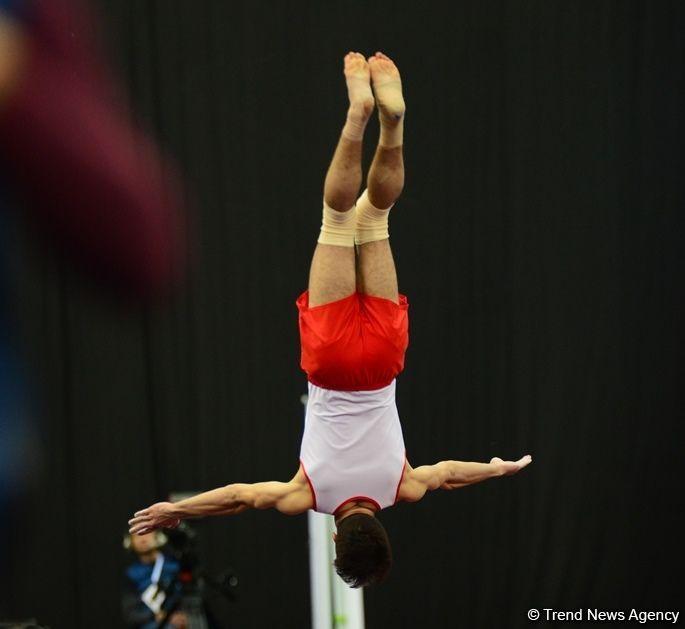 US gymnast wins gold medal in tumbling at FIG World Cup in Baku