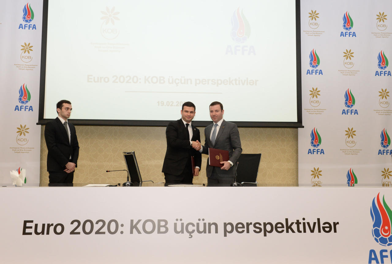 Football Federation, SMEs agency to cooperate within UEFA EURO 2020