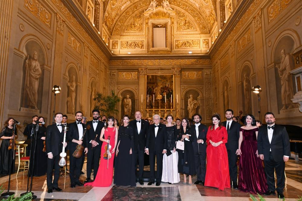 Rome hosts concert on opening of Year of Azerbaijani Culture in Italy [PHOTO]