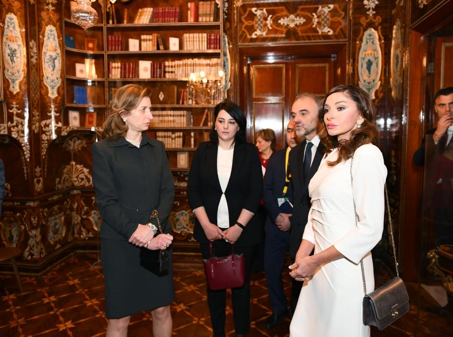 Azerbaijan's First Lady Mehriban Aliyeva views Quirinale Palace in Rome [PHOTO]