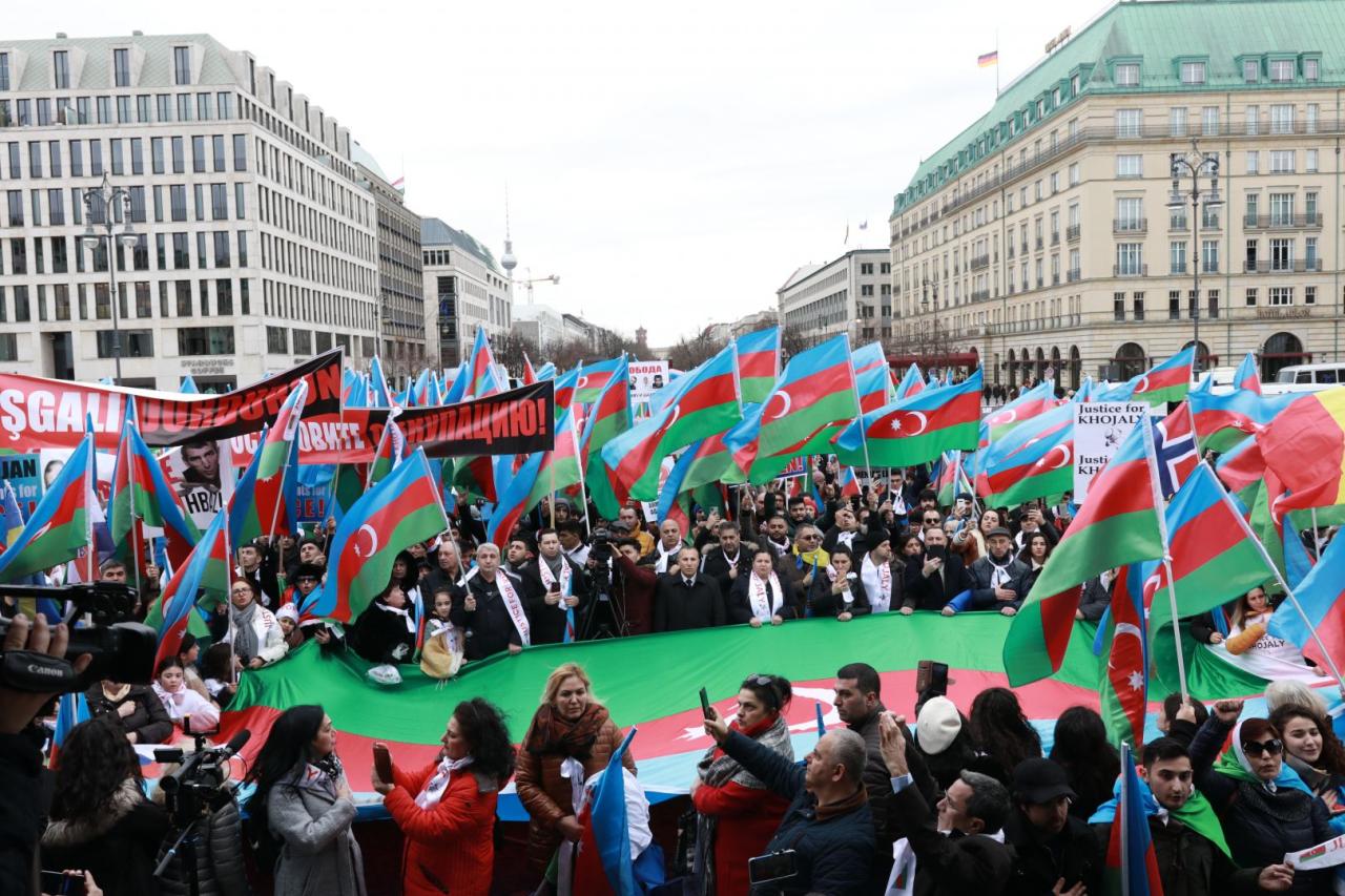 EU-wide Karabakh rally held in Berlin [PHOTO]