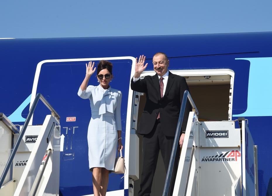Ilham Aliyev completes state visit to Italy [PHOTO]