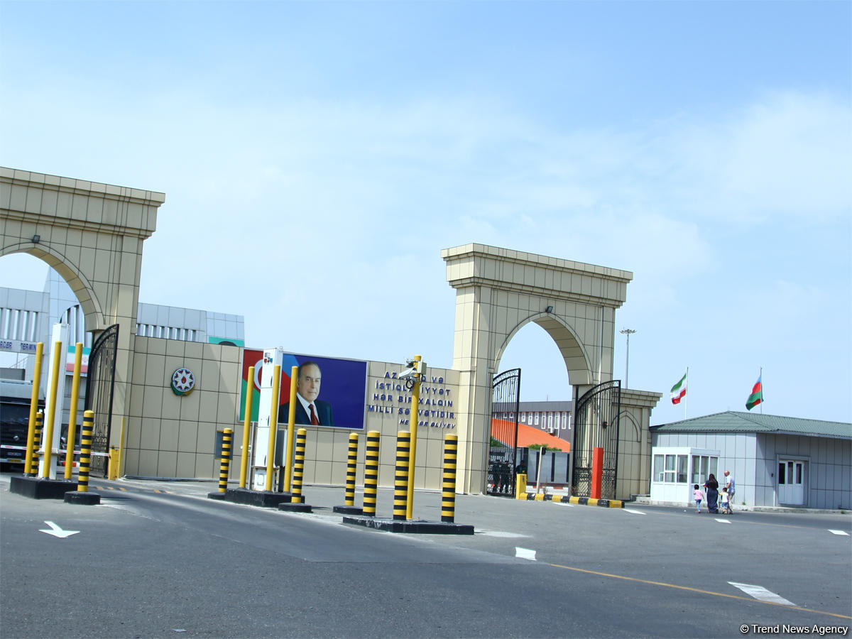 Bilasuvar border checkpoint active on Iranian-Azerbaijani border