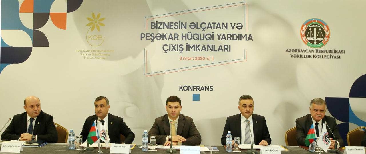Azerbaijani entrepreneurs to be given free legal assistance