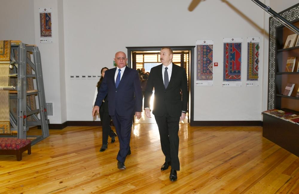 Ilham Aliyev visits Aghstafa branch of Azerkhalcha OJSC [UPDATE]