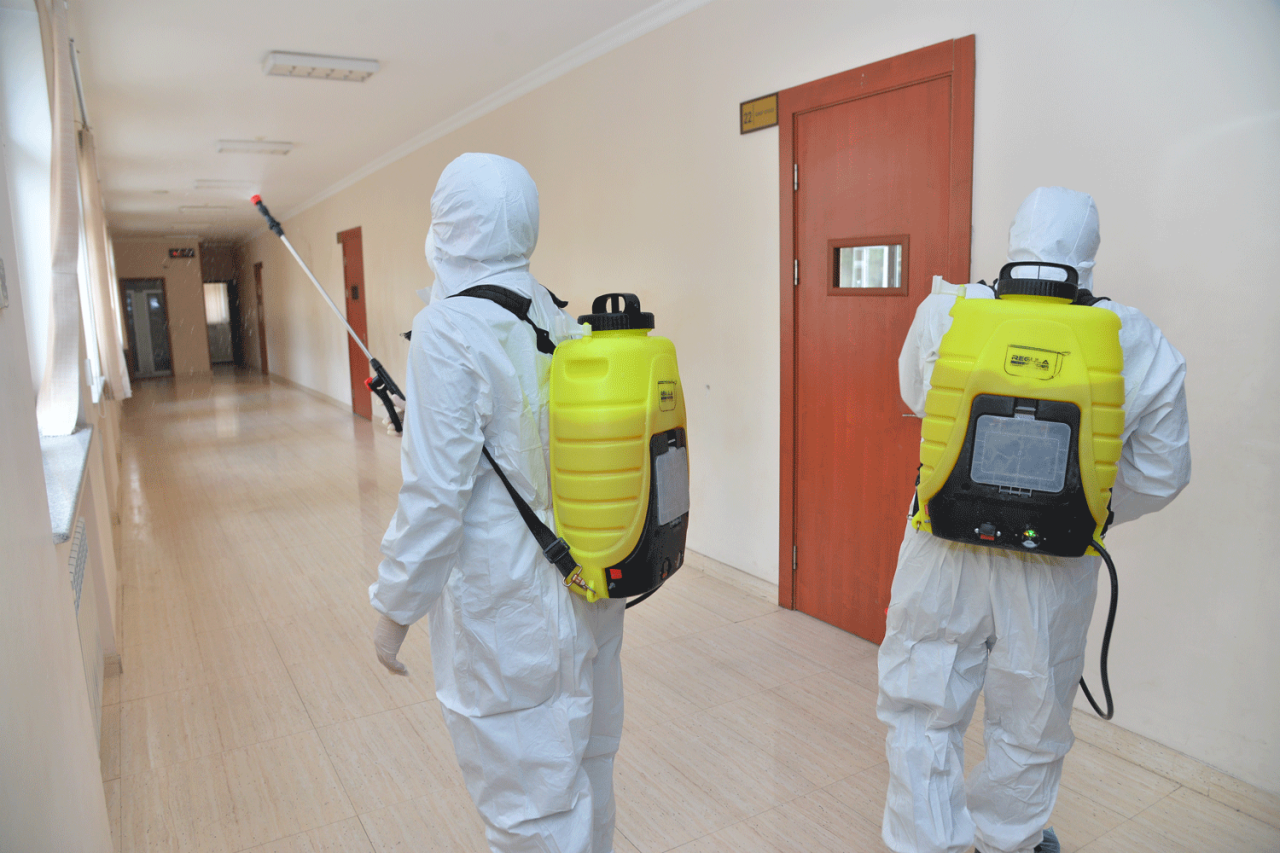 Ministry of Education: About half Azerbaijani schools disinfected